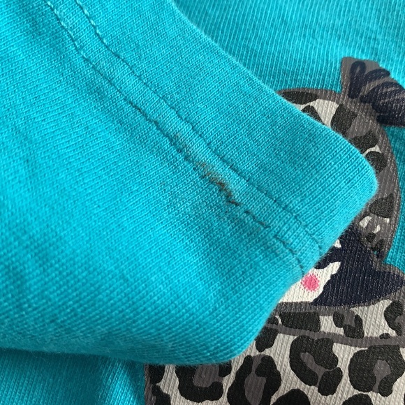 Gymboree Blue Ski Girl Penguin Top 12-18M EUC - Picture 9 of 10